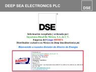 Deep Sea Electronics plc - grupoidimex.com.mx