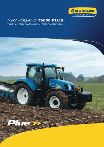 NEW HOLLAND T6000 PLUS