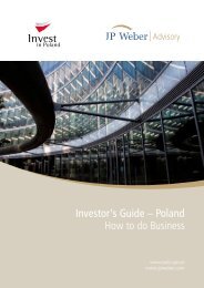 Investor's Guide - Polish Agency for Foreign Investment