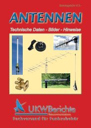 ANTENNEN - bei UKW-Berichte