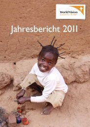 Jahresbericht 2012 - World Vision