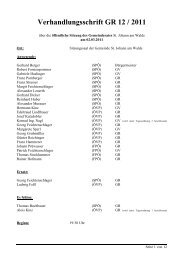 GR-Sitzung 12/2011 (45 KB) - .PDF - St. Johann am Walde