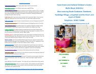 Hurst Green and Holland Children's Centre Wolfs Wood, RH8 0HJ ...