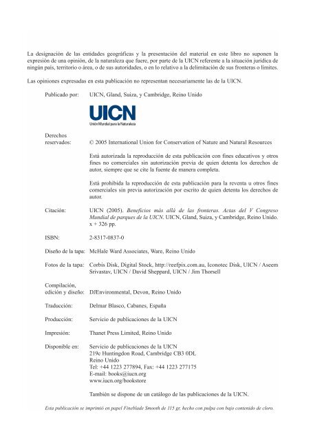 Beneficios mÃ¡s allÃ¡ de las fronteras - IUCN