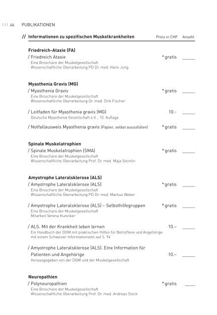 PDF 1.3 MB - Schweizerische Gesellschaft fÃ¼r Muskelkranke (SGMK)