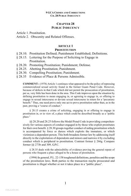 Title 9 Chapter 28 - Unified Courts of Guam