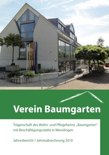 Verein Baumgarten - Wohnheim Baumgarten