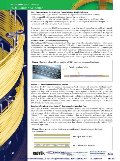 gc columns