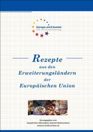 Rezepte aus den EU Erweiterungsländern (PDF) - Umstellung