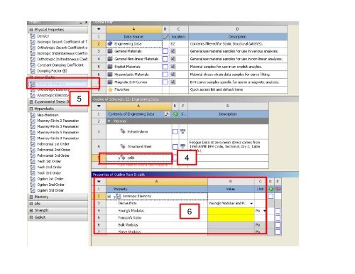 ANSYS 12.1 Malzeme Bilgisi Atama - Figes.com.tr