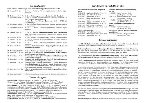 Gemeindeblatt von September 2009 - Apostelkirche Leipzig ...