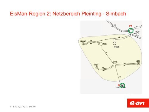 Einspeisemanagement im Netzgebiet Bayern ... - E.ON Netz GmbH