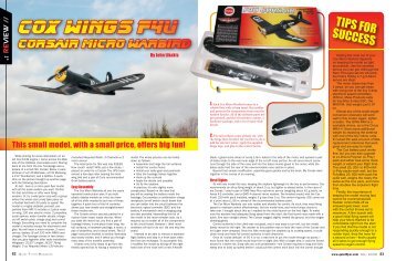 Cox Wings F4U Corsair Micro Warbird - BaroneRosso.it