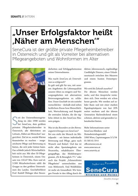 SENATE 2012/4 - Senat der Wirtschaft