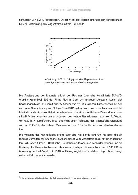 aufbau und inbetriebnahme eines hochauflÃ¶senden kerr ...