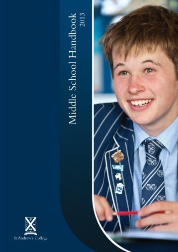 Middle School HB 2013 WEB - St Andrew's College