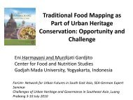 Traditional Food Mapping as Part of Urban Heritage Conservation ...