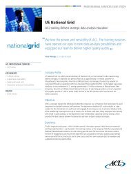 ACL Case Study: US National Grid - Tech Supply