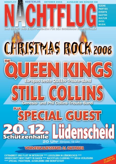 28. November 2008 Kurhaus Bad Fredeburg Info und Tickethotline