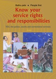 Know your service rights and responsibilities - Department of Public ...