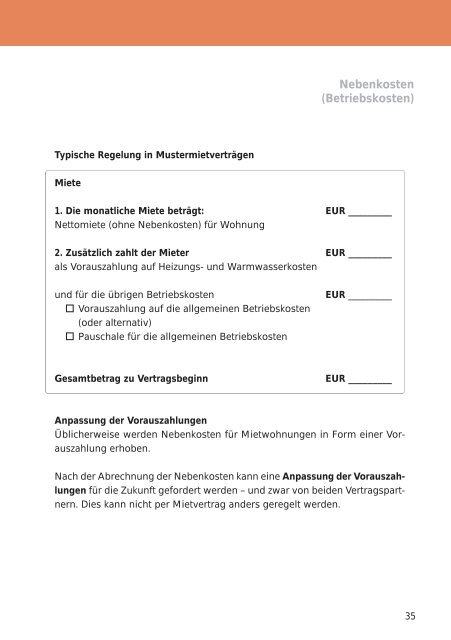 Nebenkosten und Abrechnung - Ummelden.de