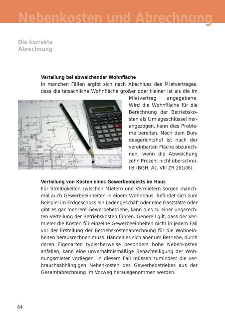 Nebenkosten und Abrechnung - Ummelden.de