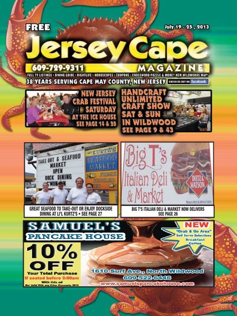 open daily! - Jersey Cape Magazine Online!