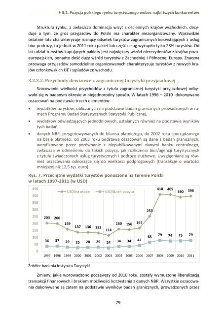 Ekonomiczne uwarunkowania rozwoju usÅug turystycznych w Polsce