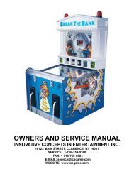 Break the Bank Service Manual (ICE) - 01-30-06.pub - Namco