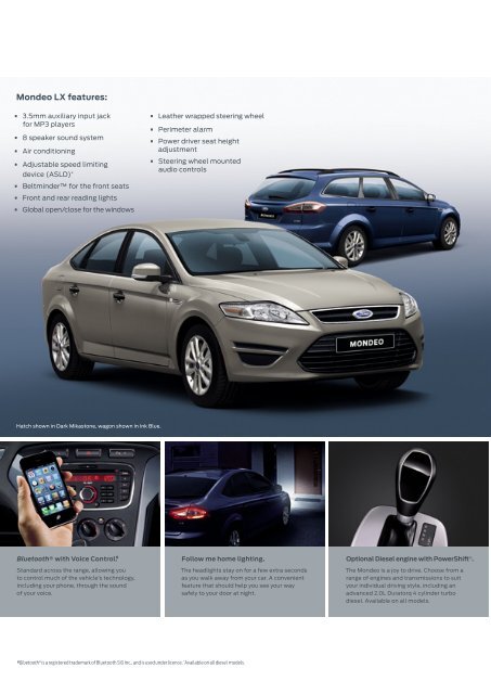 NEW 2011 MONDEO - Stevens Motors