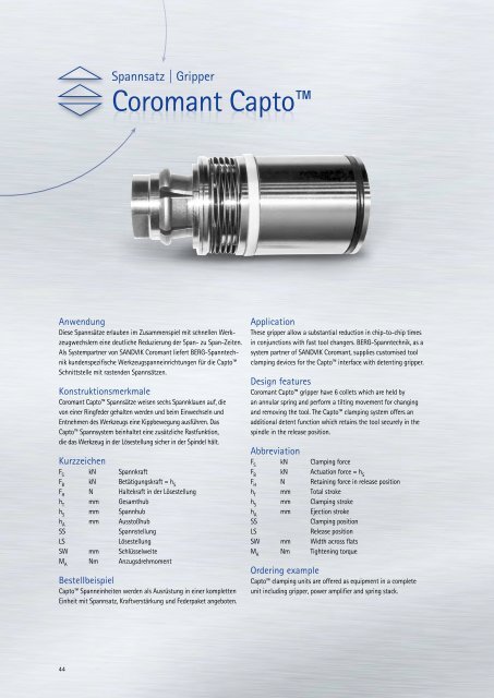 coromant capto coromant capto