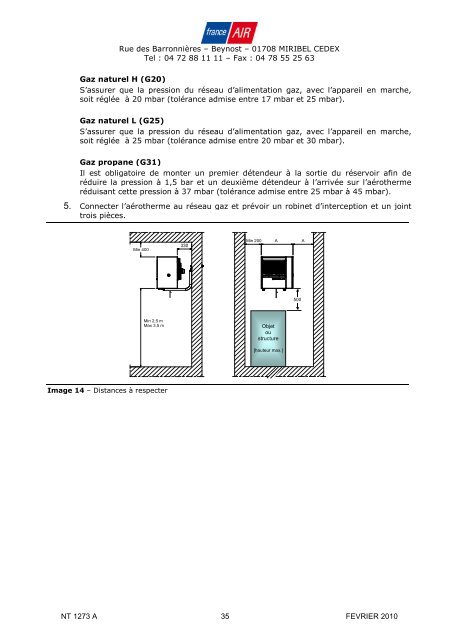 NOTICE TECHNIQUE - France Air