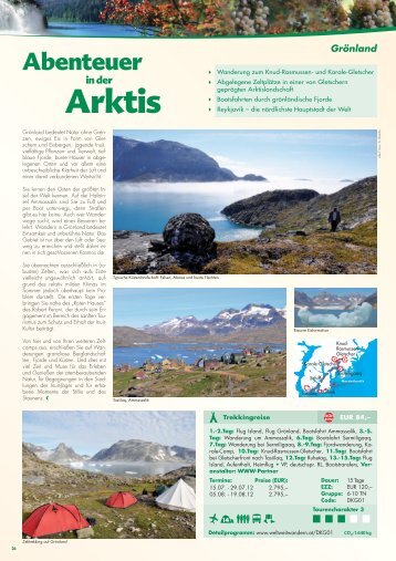 Arktis - Weltweitwandern