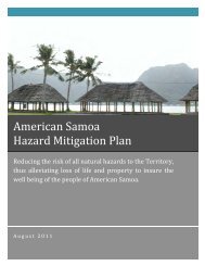 American Samoa Hazard Mitigation Plan - Western States Seismic ...