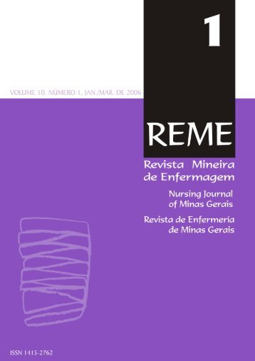 Reme cap 00 v10 n1 - Escola de Enfermagem - UFMG