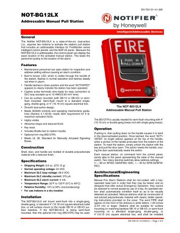 Notifier sfp 1024 manual pdf
