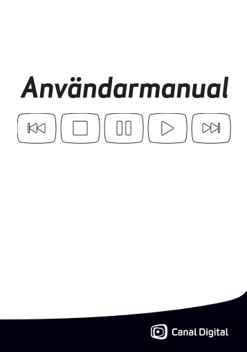 Ladda ner manual - Canal Digital