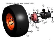 Wheel Motor/Tire and Wheel Assembly (AOS) - WCTractor