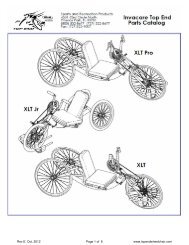 XLT, XLT Pro & XLT Jr Parts Book Rev E - Top End