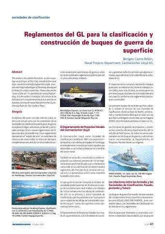 Reglamentos del GL para la clasificación y construcción de buques ...