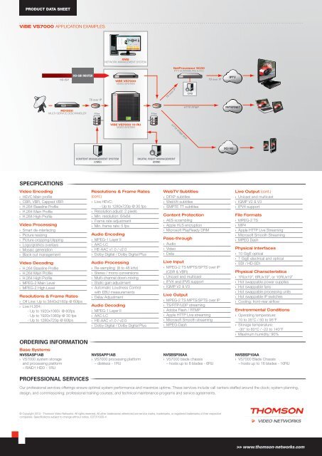 Download - Thomson Video Networks