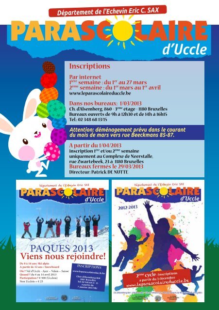 Stages - Uccle