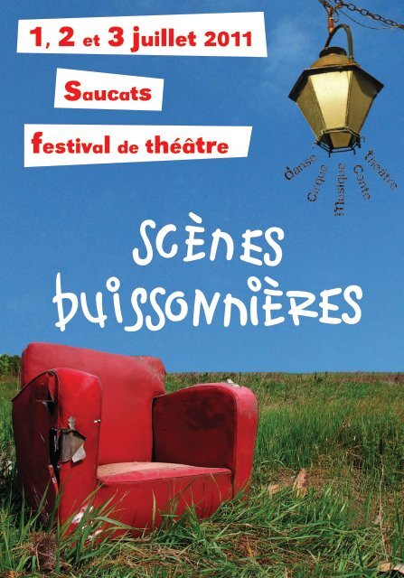 Nom du spectacle - Scènes Buissonnières