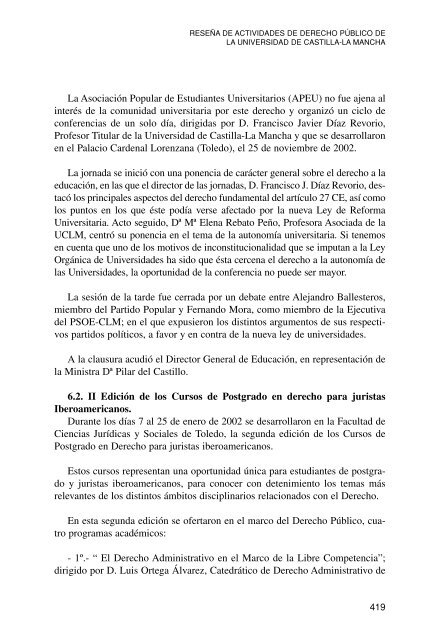 Parlamento y ConstituciÃ³n. Anuario nÃºm. 6 (2002) - Cortes de ...