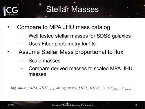 Matching SDSS and UKIDSS Photometry for ... - AstroGrid wiki