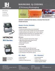 LABEL HOUSE - Barcode Printers | Label Applicators