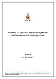 The Design and Analysis of Cryptographic APIs for Security Devices