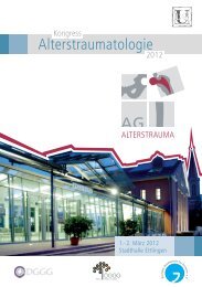 Kongress Alterstraumatologie - congress & more