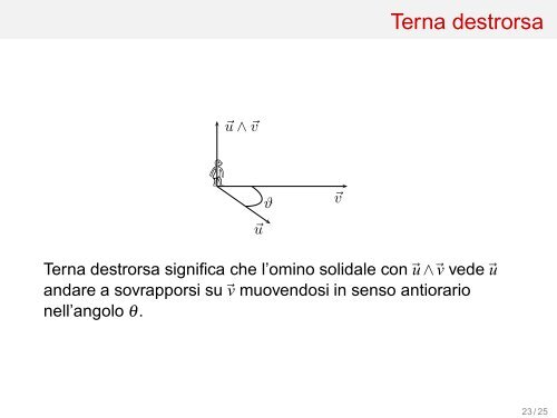 Vettori e geometria analitica in R3