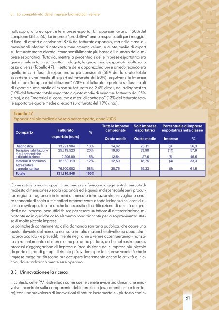 medicale.pdf - Osservatorio Biomedicale Veneto